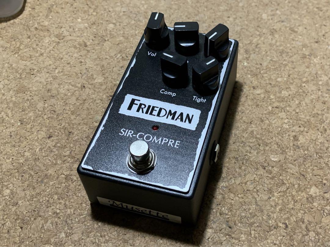 FRIEDMAN SIR-COMPRE Optical Compressor Overdrive Guitar Pedal Wide Range Gain