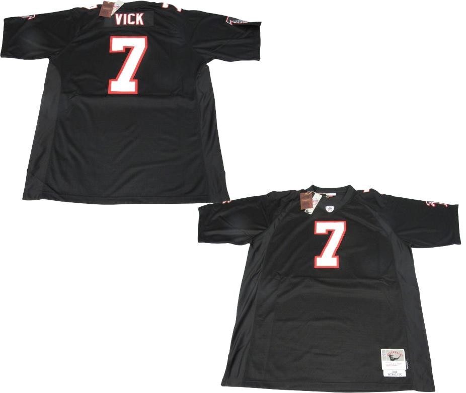 2002 Mike Vick #7 Atlanta Falcons Mens Big & Tall Mitchell & Ness Legacy Jersey