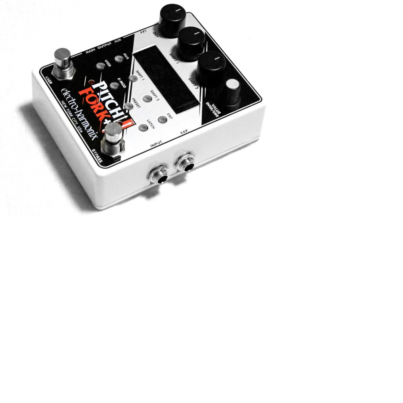 Electro-Harmonix EHX Pitch Fork + Plus Pitch Shifter Guitar Effects Pedal MINT!*