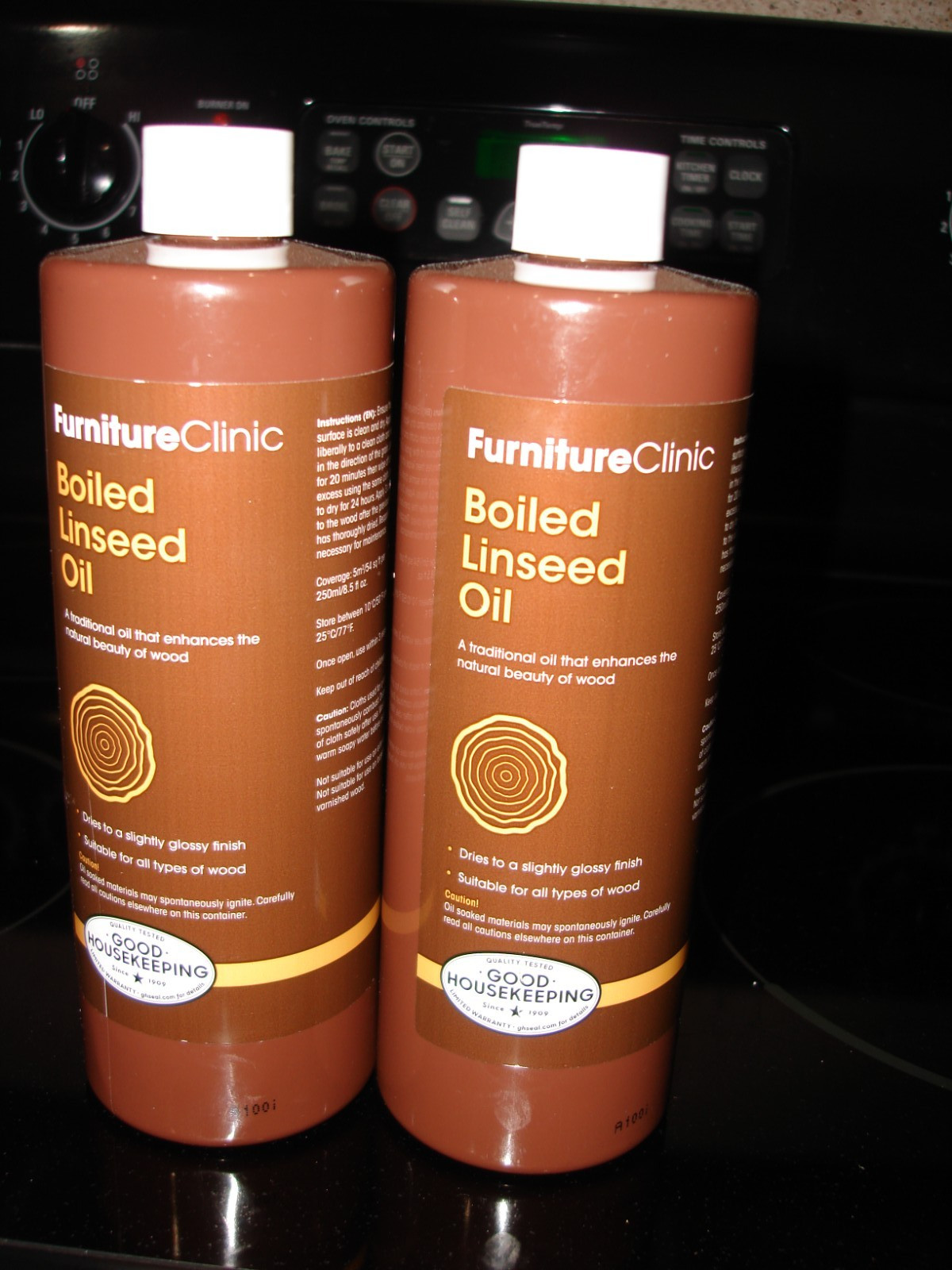 2- Pkg Furniture Clinic Boiled Linseed Oil  8.5 Fl Oz 506 Dt