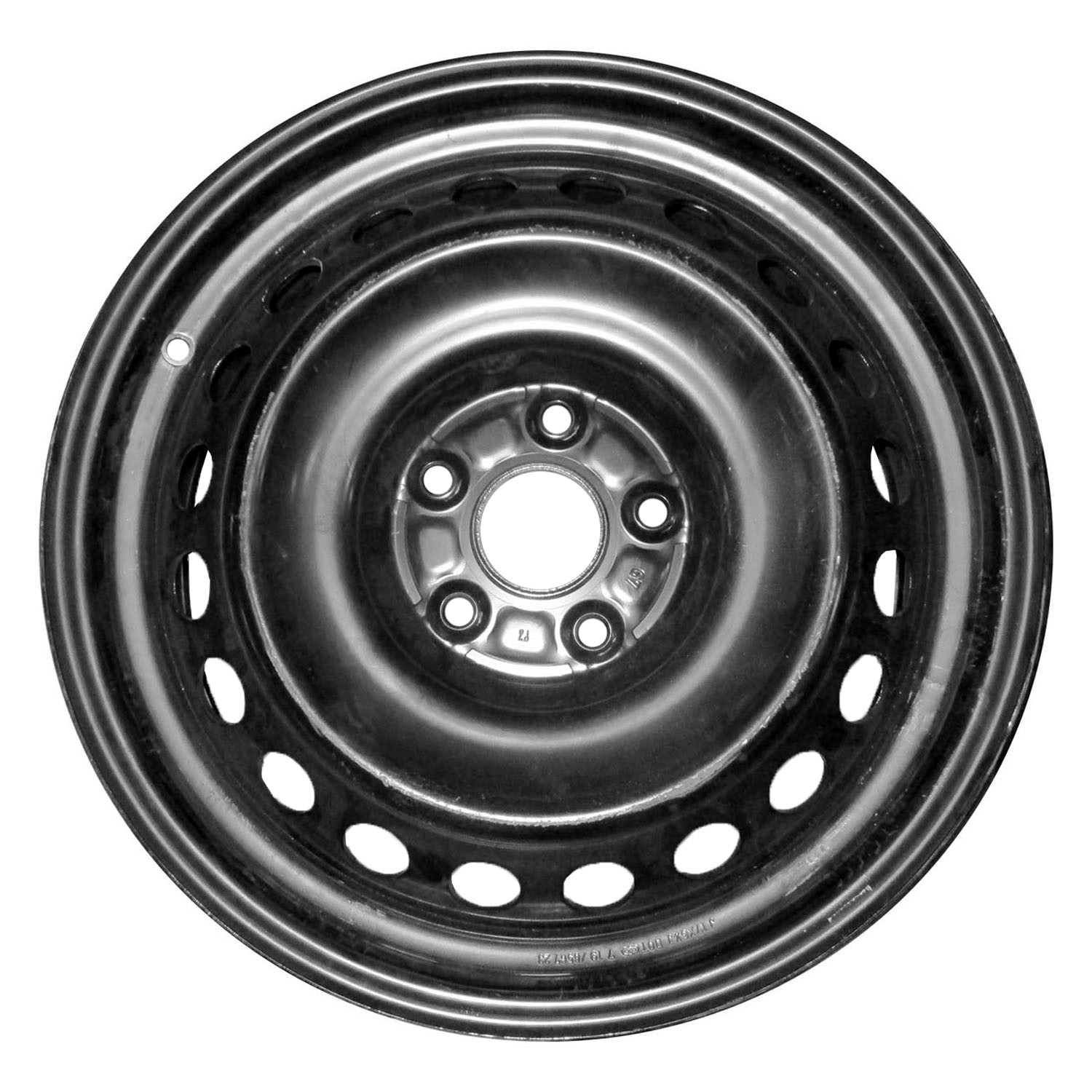 Refurbished 17x6.5 Painted Black Wheel fits 2019-2022 Toyota CHR 560-99073