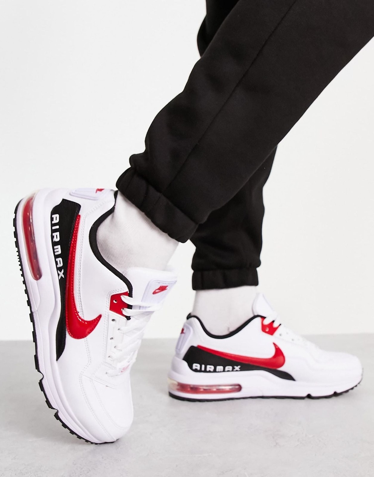 Nike Air Max LTD 3 White University Red Black Sneakers