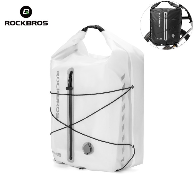 ROCKBROS Bike Panniers Bag 23L Waterproof Rear Rack Seat Bag Bike Trunk Handbag
