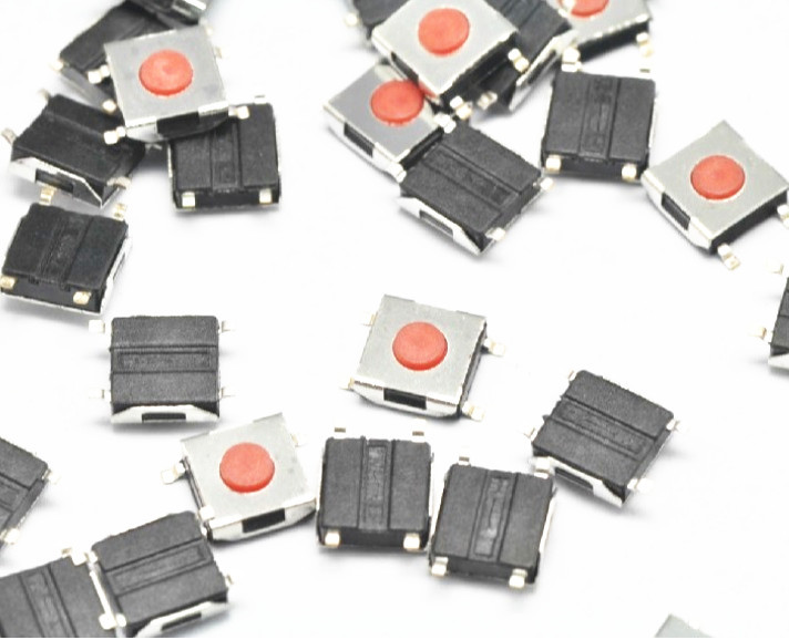50pcs 6x6x2.5mm Tactile Push Button Switch Tact Switch Micro Switch 4 Pin SMD
