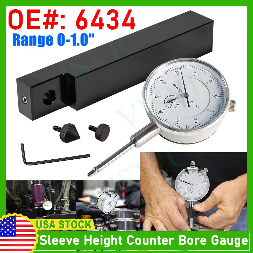 For Diesel Engines Cylinder Liner Protrusion Measurement Tool Dial Indicator√