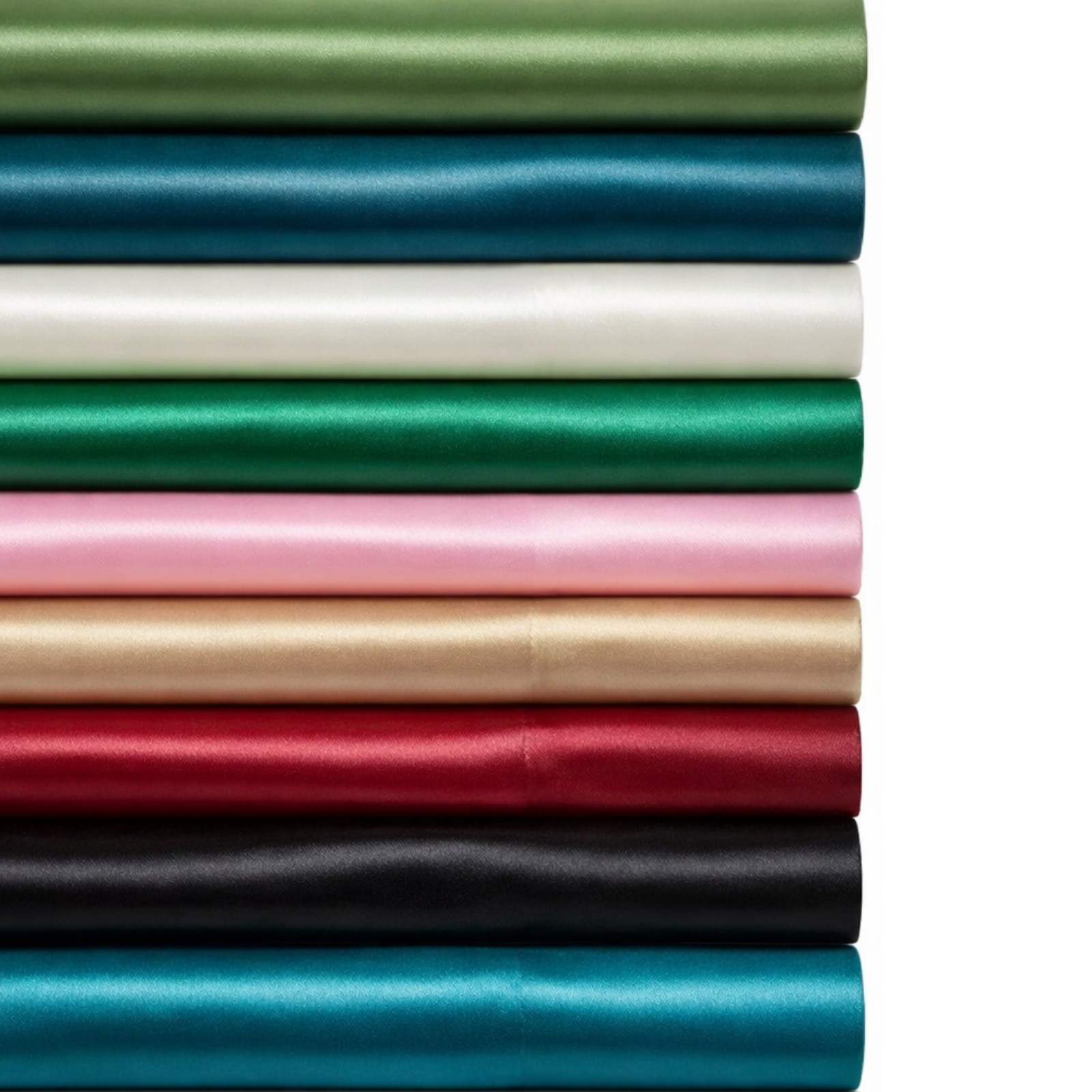 Super Soft Silky Satin Sheet Set 14" Deep Pocket Cooling Wrinkle Free Bed Sheet