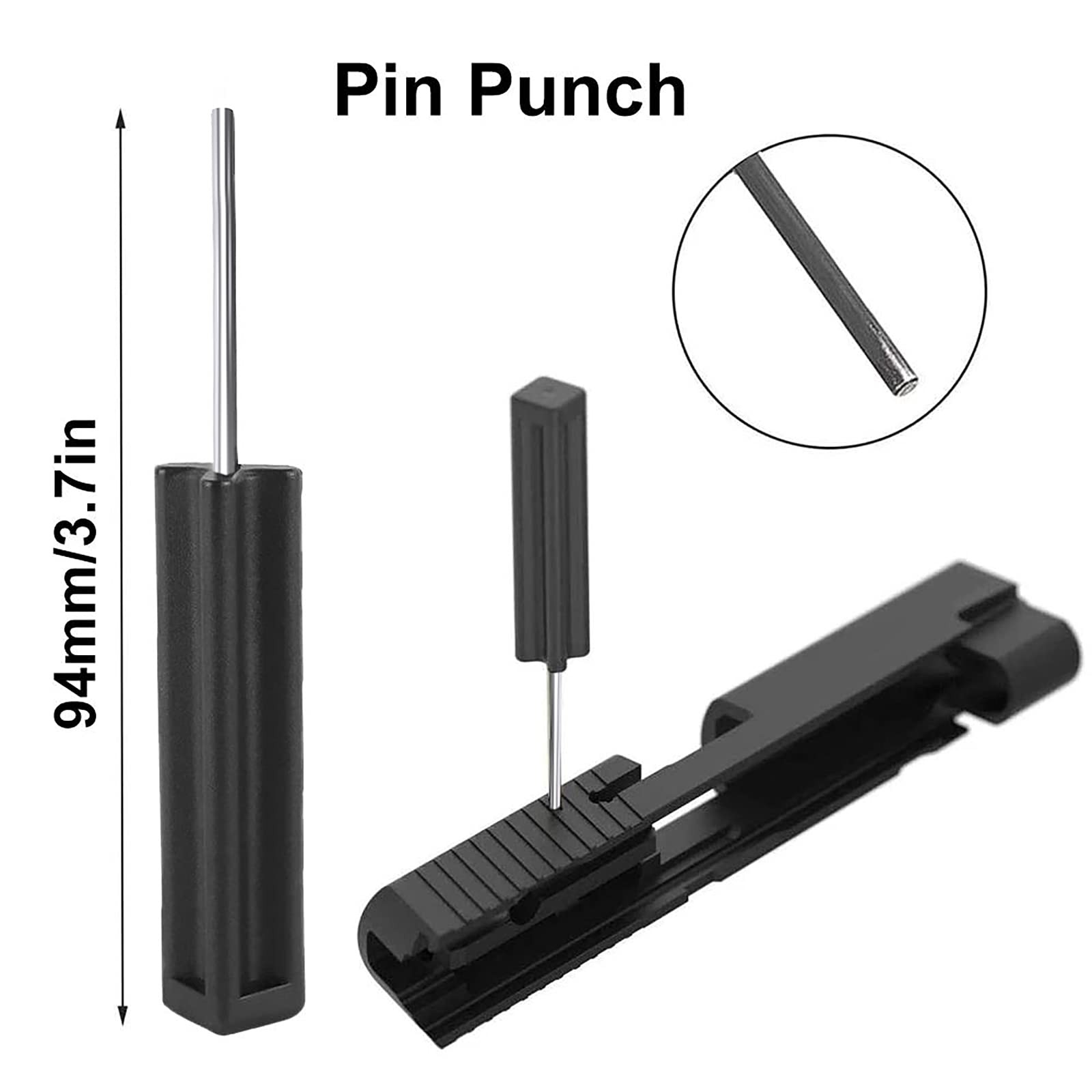 Front Sight Tool for Glock Tool Kit, Disassembly Tool Pin Punch Tool Compatible