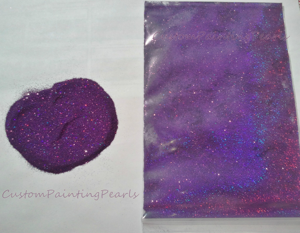 25g DEEP PURPLE metal flakes color shift HOK Kandies PPG Halo Holographic paint