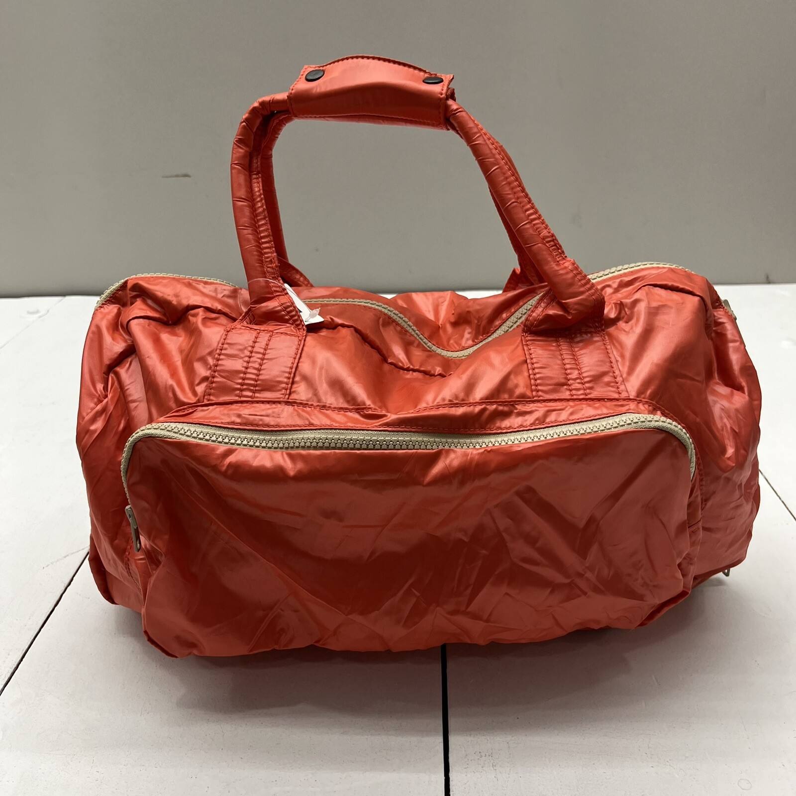 Gap Body Fit Coral Expandable Gym Bag One Size NEW