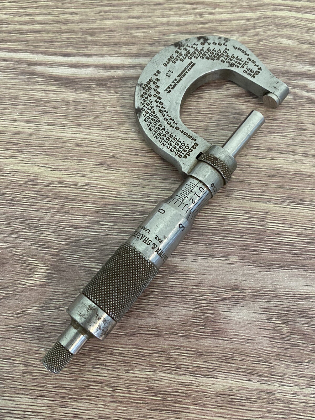 VINTAGE BROWN & SHARPE MICROMETER NO. 13