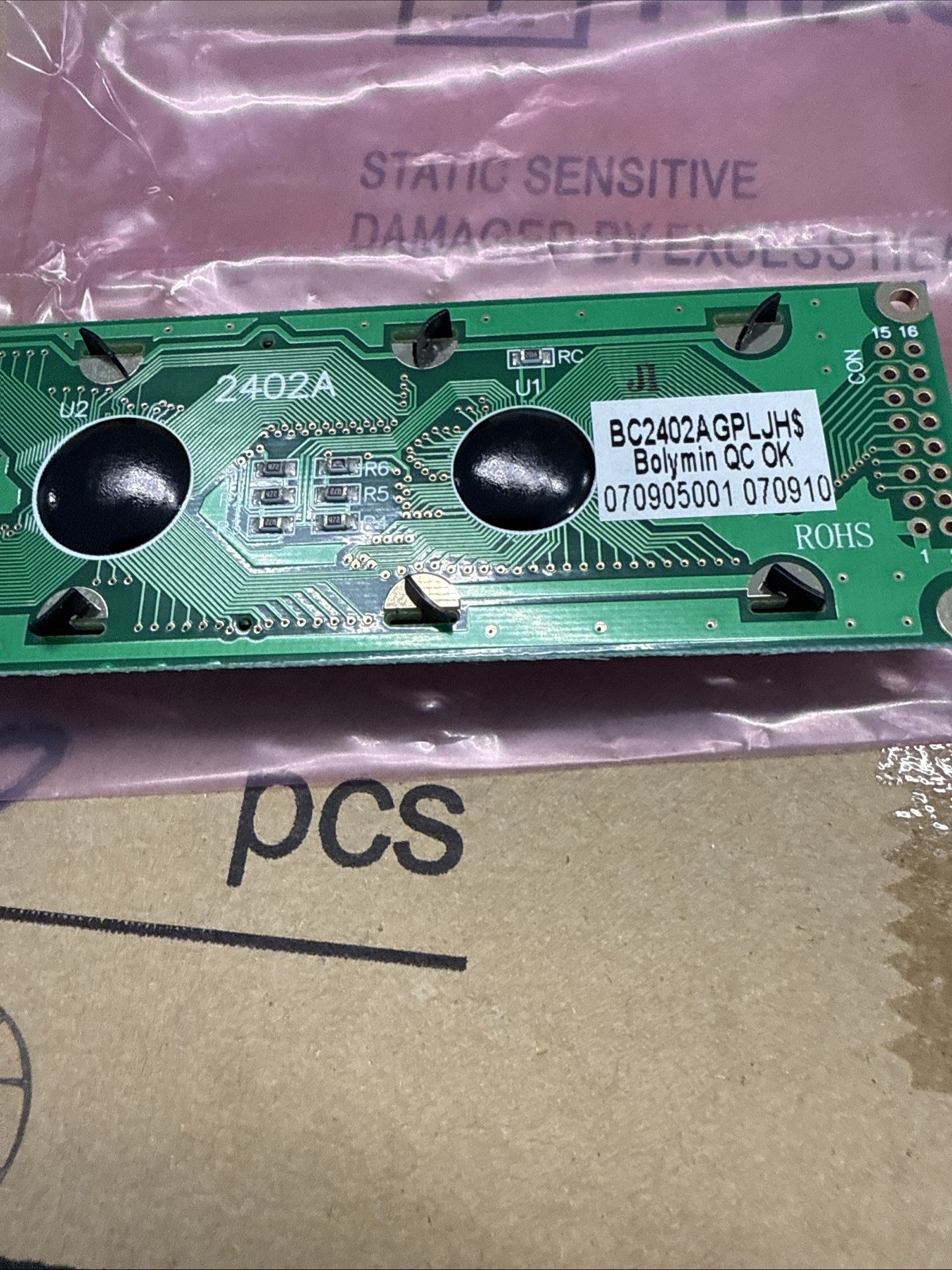 BOLYMIN LCD CHARACTER BC2402AGPLJH