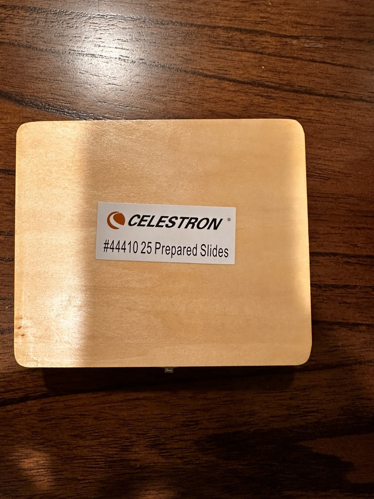 Celestron 25 Prepared Microscope Slide Kit with Storage Case - Celestron #44410