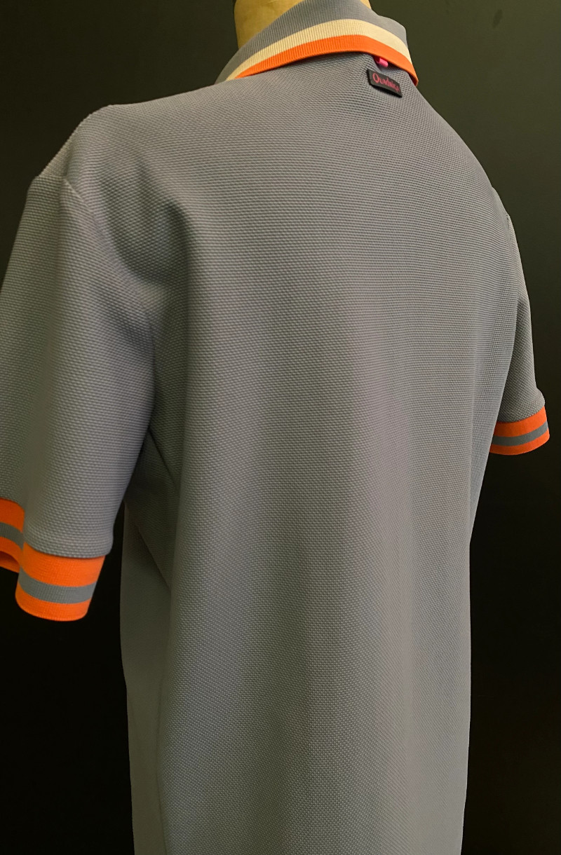 Quadriga [LINKA] Men's Mesh Polo Shirt (3-Button)
