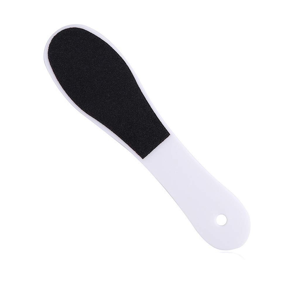 6pcs Disposable Pedicure Foot File Double-Sided Colossal White,black