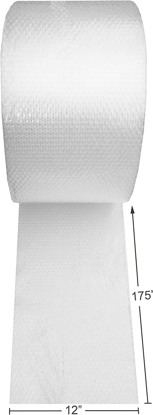 Bubble Cushioning Wrap Packing Material for Fragile Items, Perforated, 12-Inc...