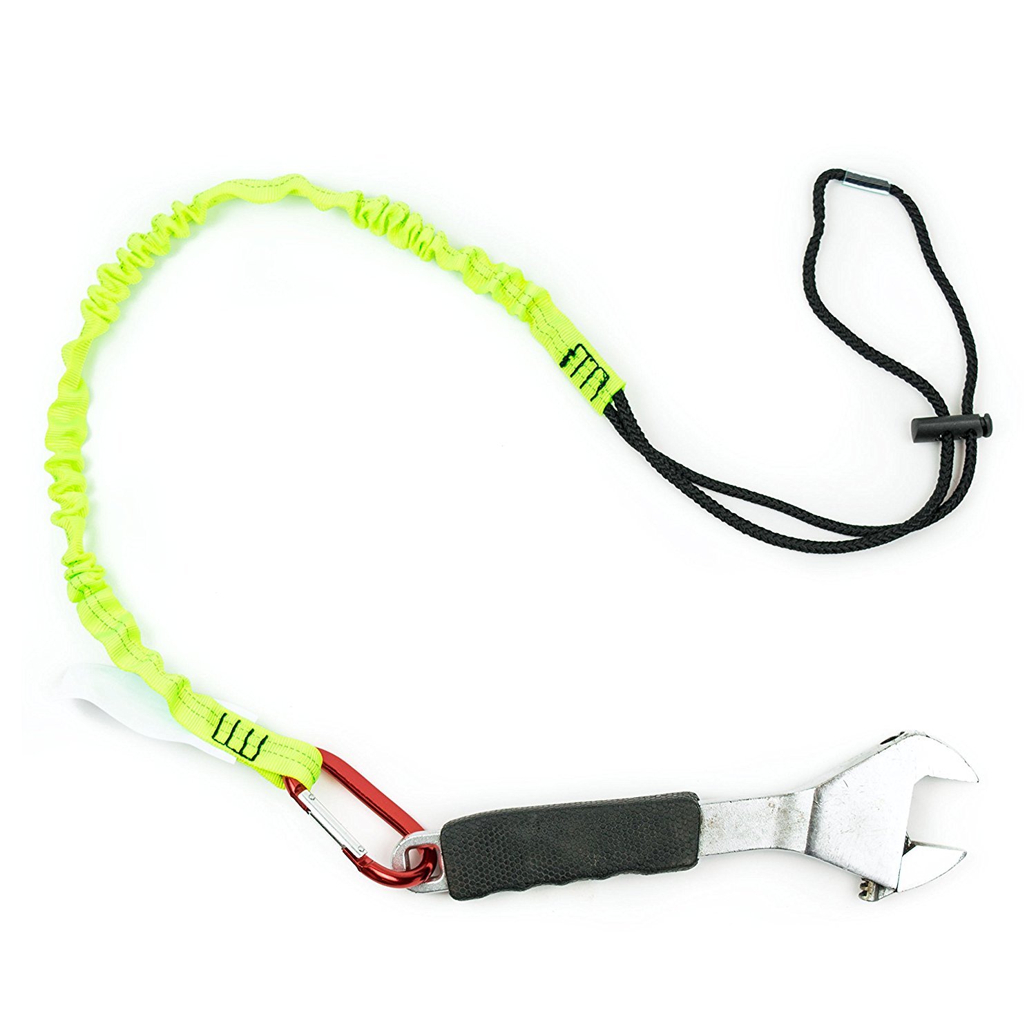Pack of 3, 3 FT Capacity 22LB Tool Lanyard with Single Carabiner -SPTOOL01-3