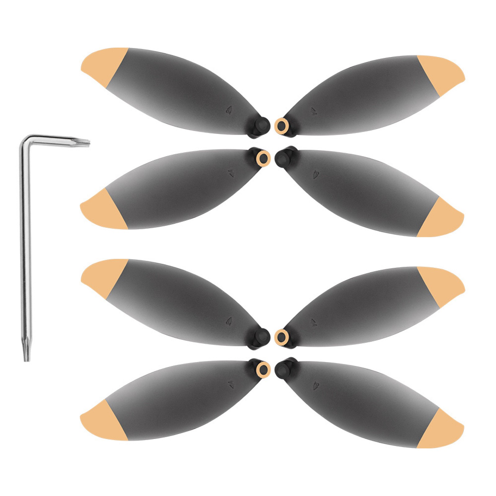 8* Quick Release Propellers CCW CW Props With Wrench For Parrot Anafi Drone h
