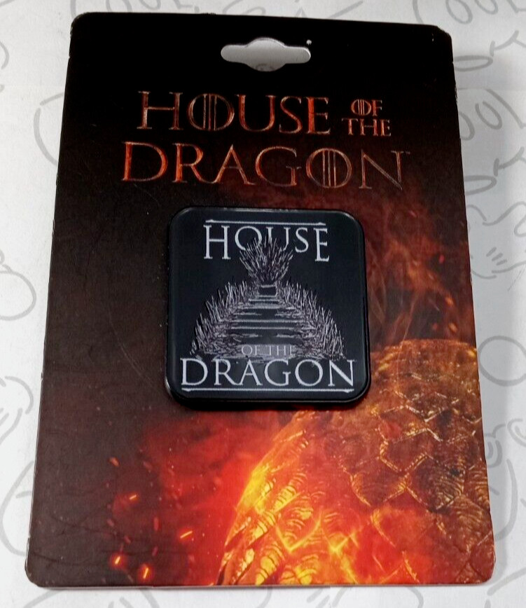 House of the Dragon Iron Throne HBO Enamel Pin Salesone Game of Thrones
