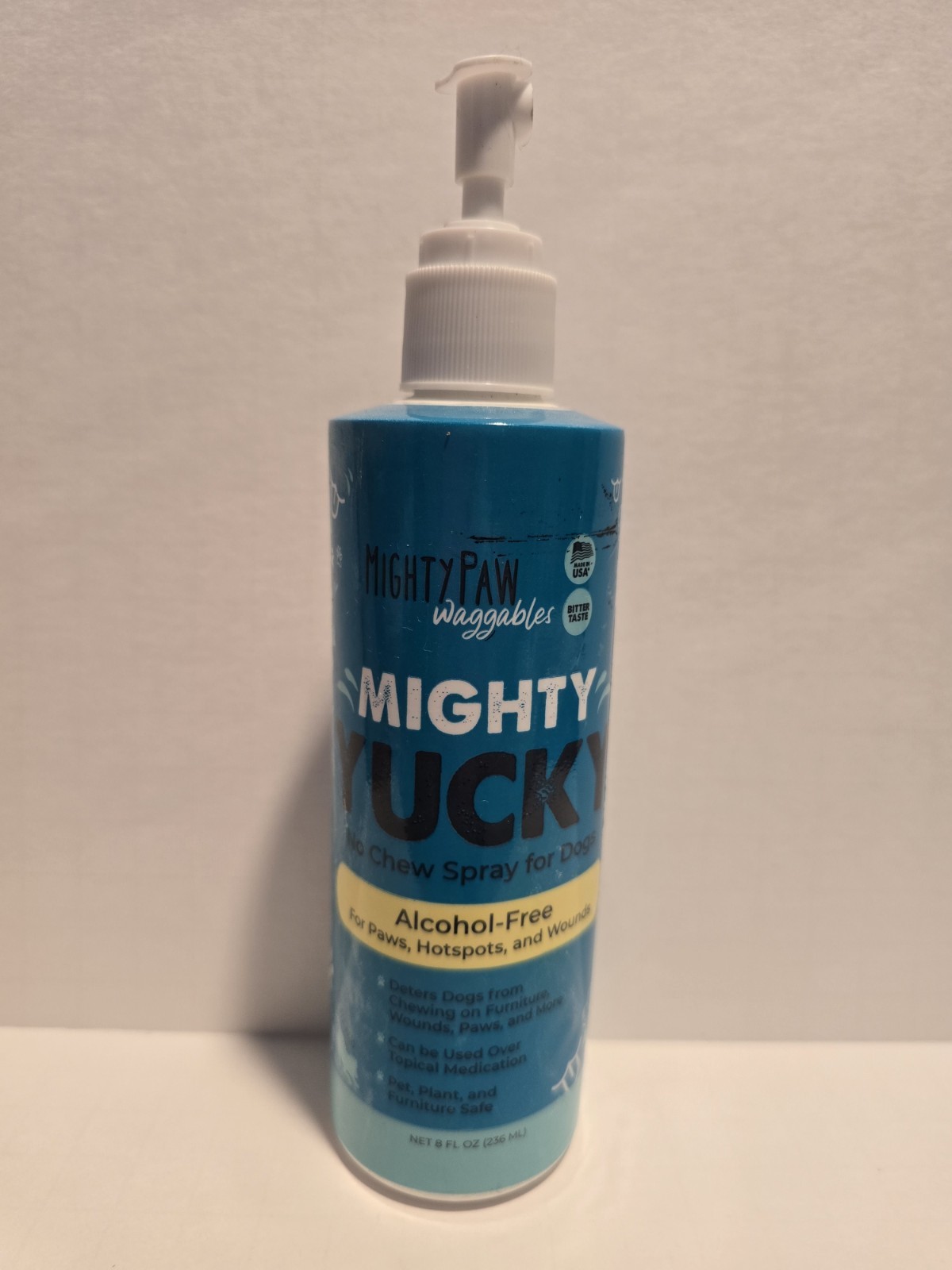 Dog No Chew Spray Waggables Mighty Yucky Spray 8 Oz Bitter Pets Dog Deterre