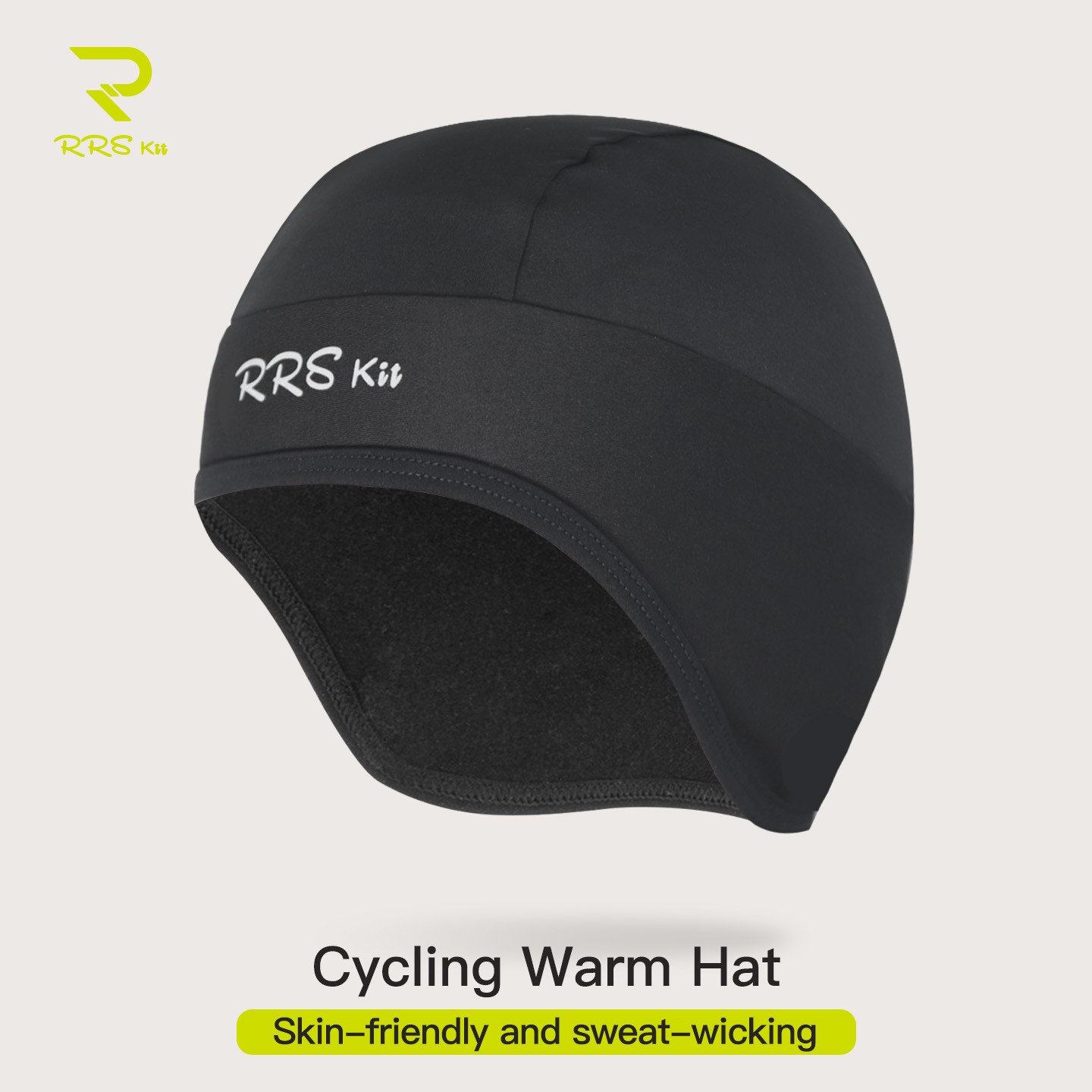 Rrskit Winter Warm Bicycle Hat Outdoor Sports Bicycle Headwear Windproof Hat