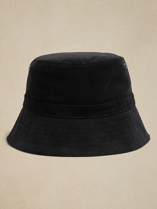 banana republic CORDUROY BUCKET HAT Women/ Sz S-M/ NWT/Black