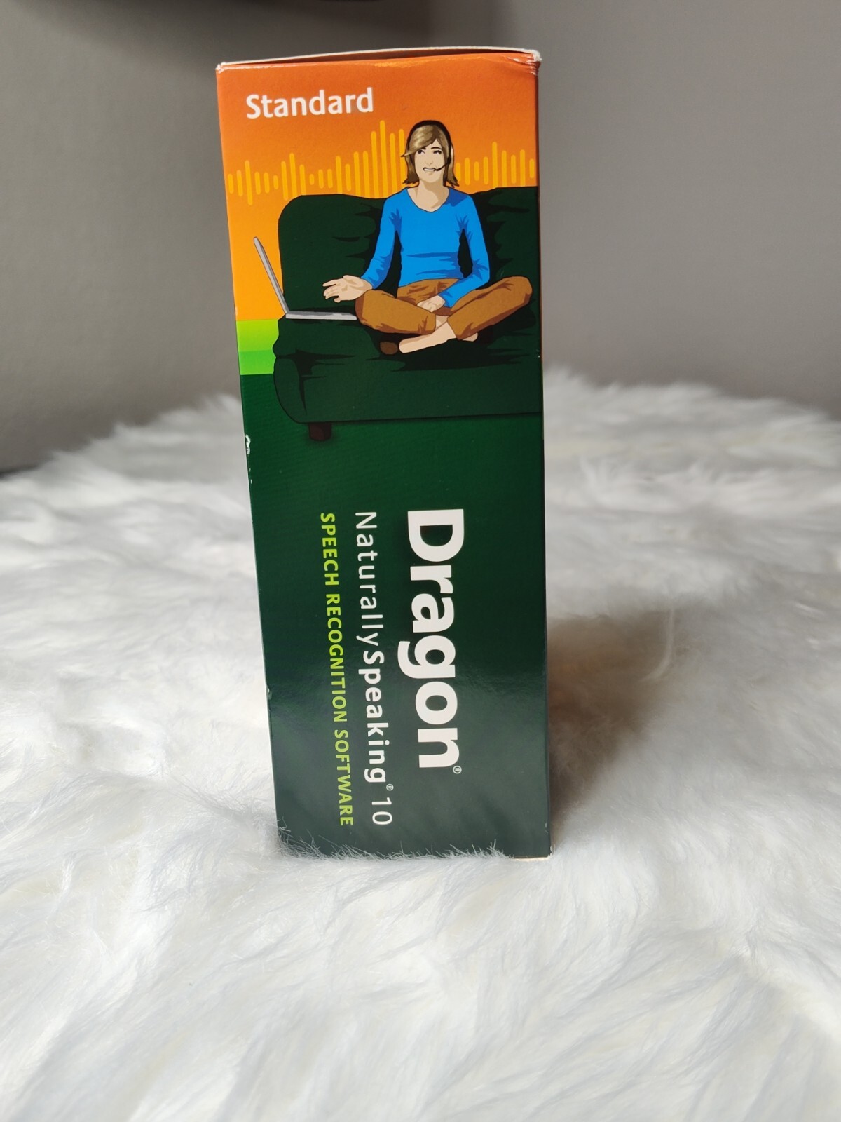 Dragon Naturally Speaking 10 Standard Speech Recognition Software (PC) SEALED