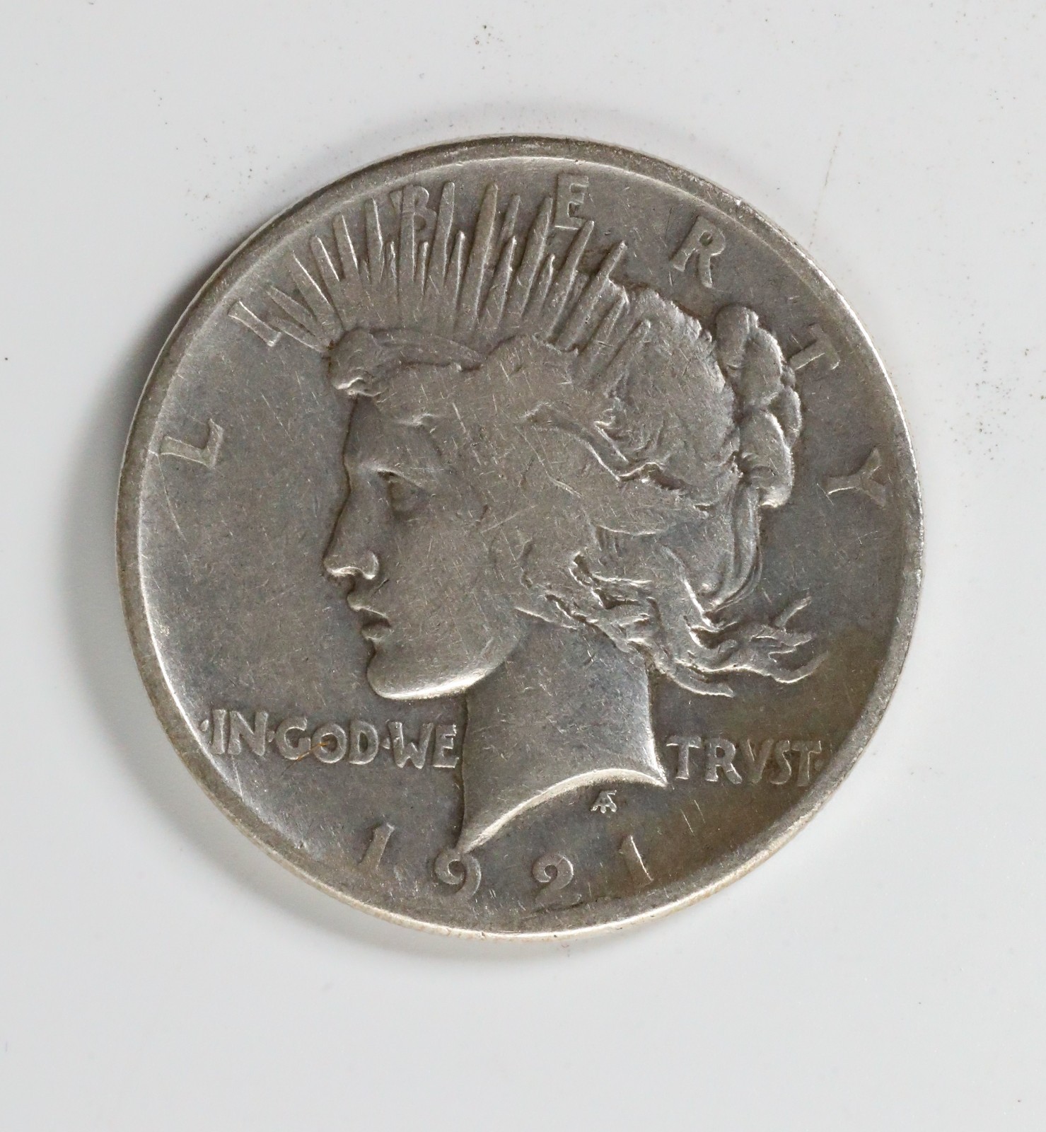 1921-P $1 PEACE SILVER ONE DOLLAR