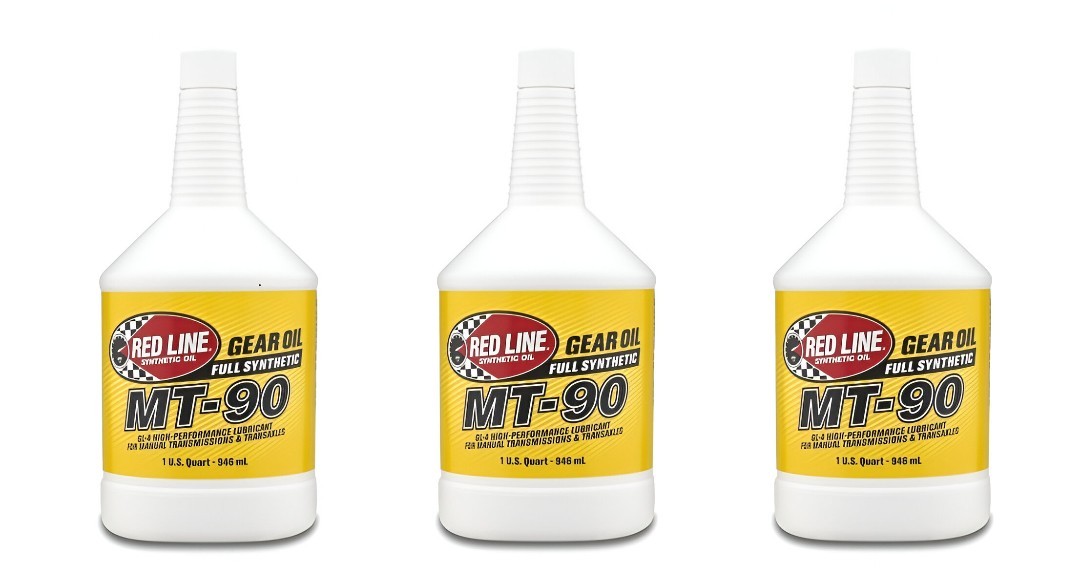 Red Line 50304 MT-90 75W-90 GL-4 Manual Transmission (Pack of 3)