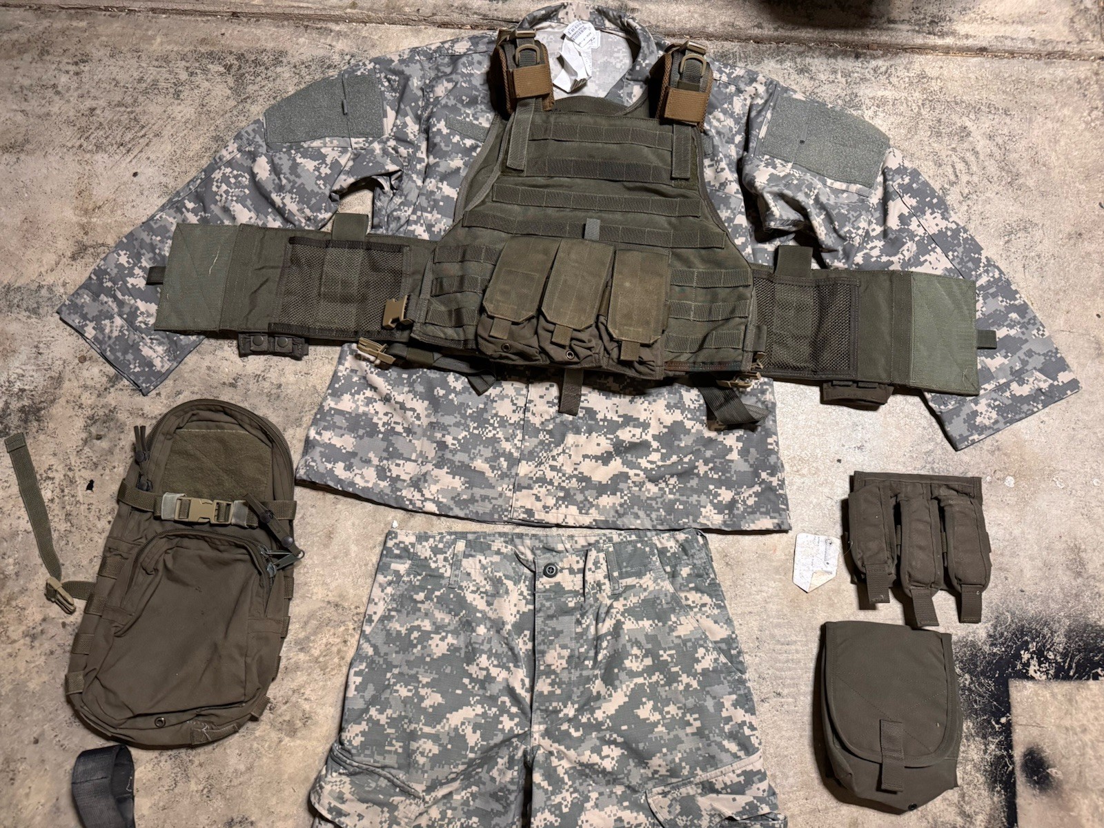 Eagle Industries MBAV Plate Carrier Green L/XL DELTA CAG SOF SURPLUS Loadout MAP