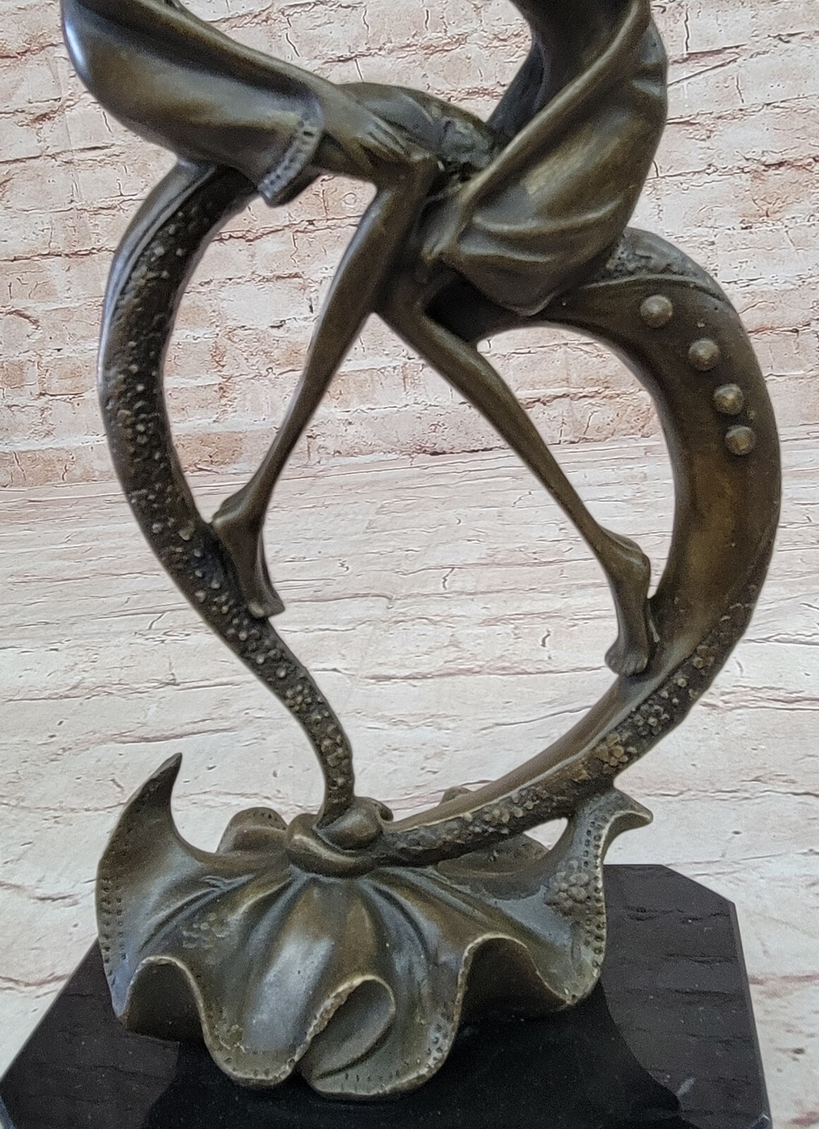 Stunning Abstract Bronze Sculpture by Collet - Gift Idea Artwork