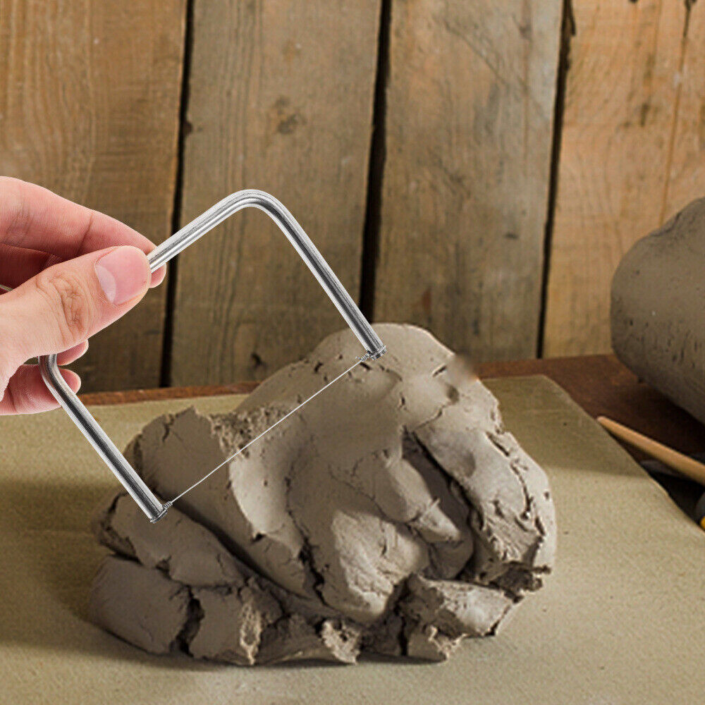 For Clay Metal Mud Pottery Tools Clay Metal Handhold Mud Cutting Tool