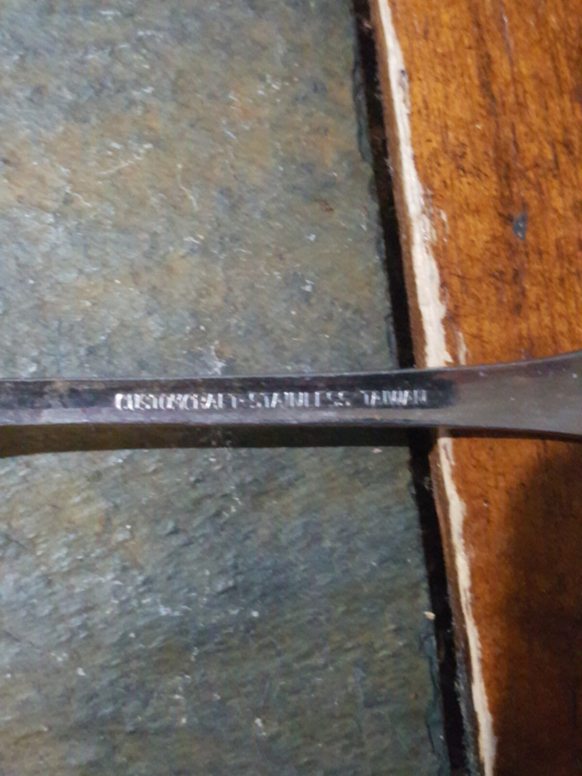 Customcraft CUS12 Stainless Flatware "W" Monogram Floral 29 pieces