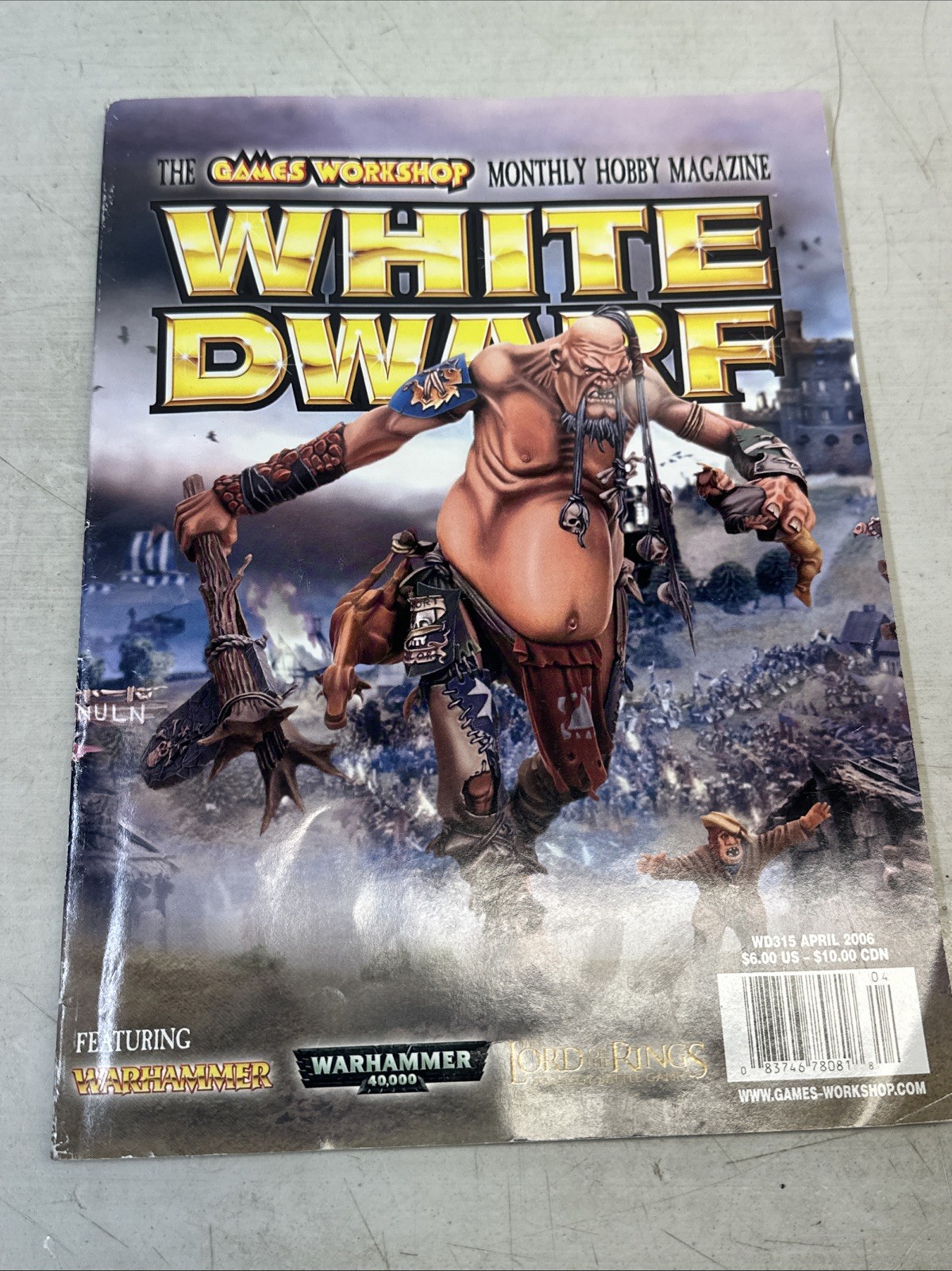 Games Workshop Monthly Magazine White Dwarf Issue 315 April 2006 Warhammer 40K