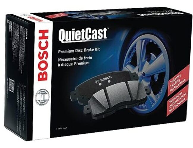 BP1762 QuietCast Premium Semi-Metallic Disc Brake Pad Set - Compatible with