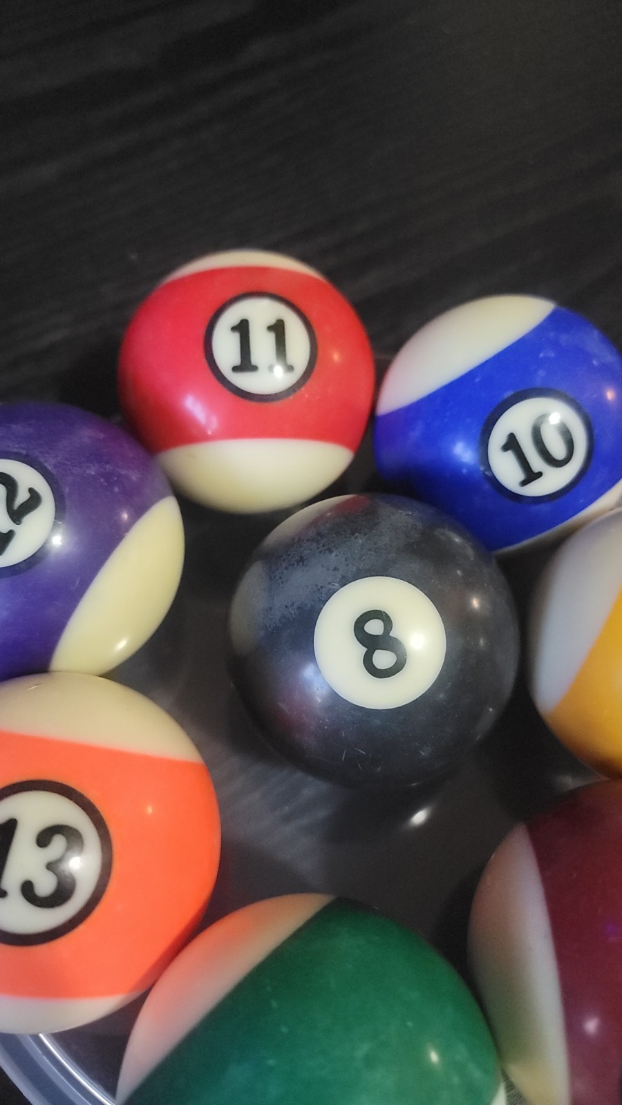 Vintage Billiard Pool Balls
