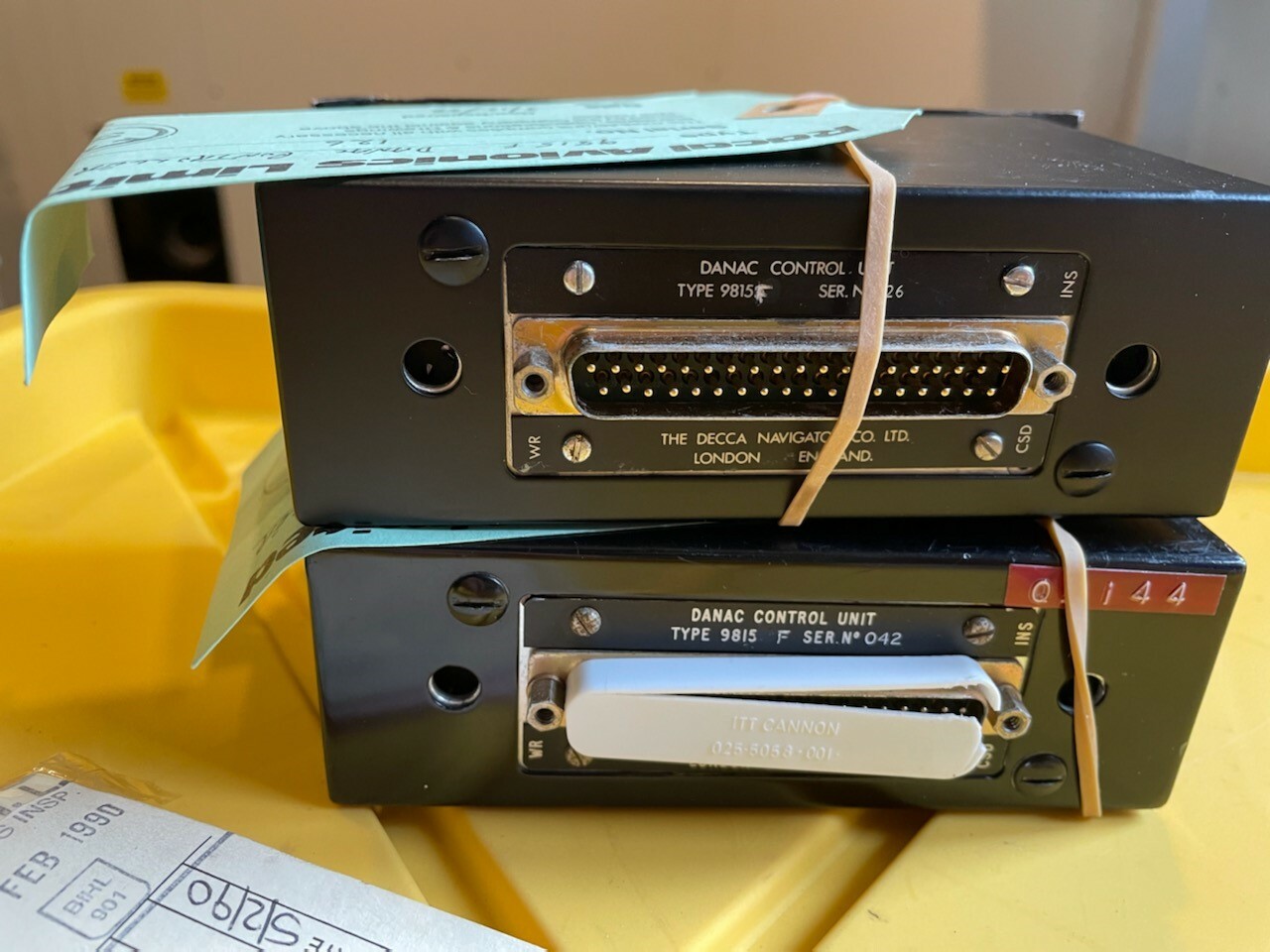 (2) CONTROL UNIT 9815F