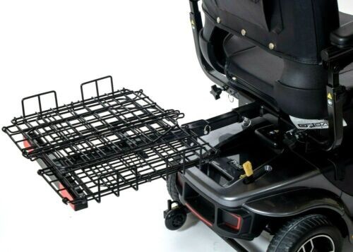Folding Rear Basket Accessory for Pride Mobility Scooter Sturdy OPEN BOX