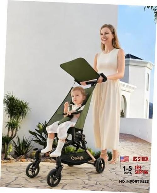 Travel Stroller for Airplane, Ultra Lightweight Baby Stroller for Green