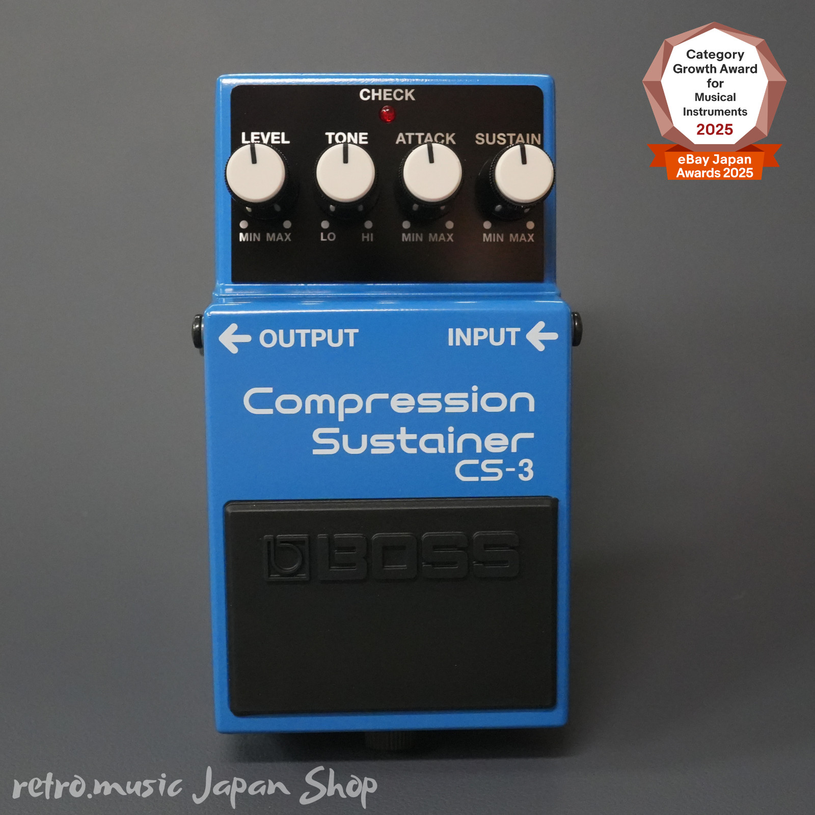 Boss CS-3 Compression Sustainer Classic Guitar Effects Pedal Custom Blow CS3