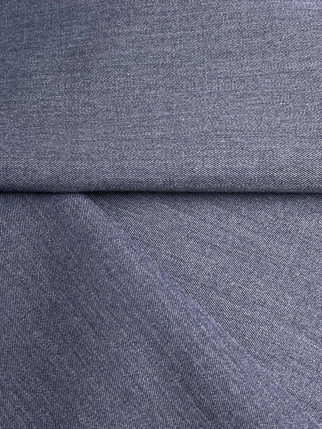 $26 for 2Yards, Denim Blue 50%Wool Gabardine For Jacket. Pants. Skirt & Hat #149