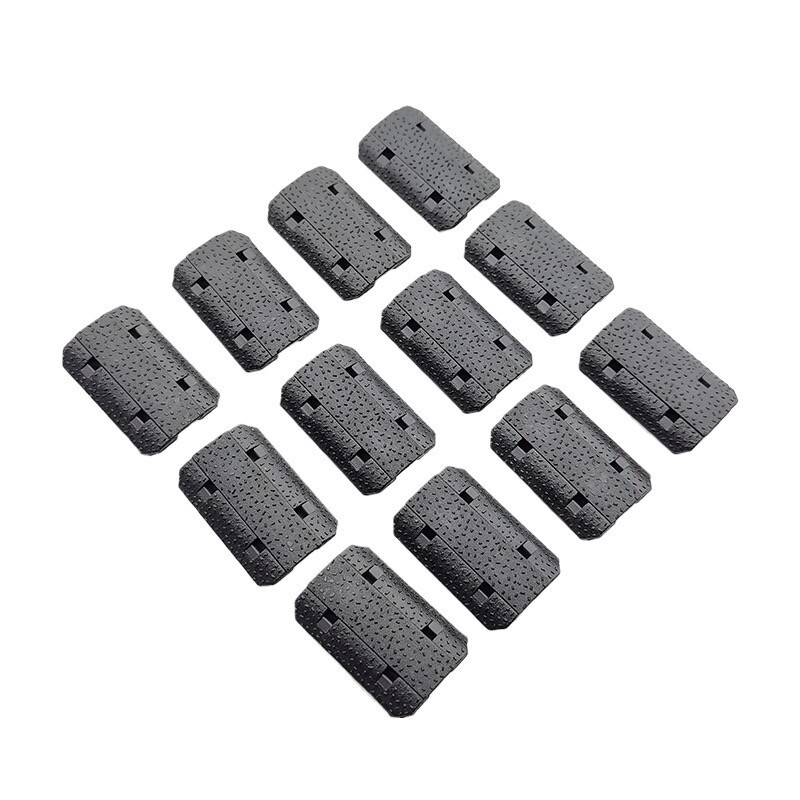 M-lok Rail Cover 12 Piece Polymer Mlok System Covers Fit Mlok Rail System Black