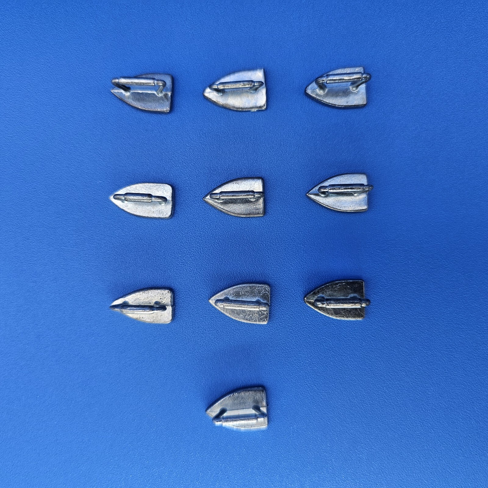 Lot of 10 Monopoly Iron Tokens Standard Basic Movers