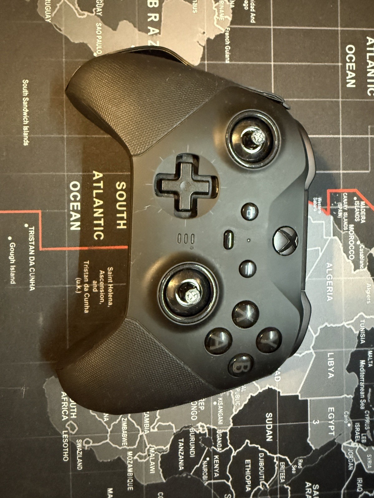 AS IS Microsoft Xbox One Elite Series 2 Core black Controller - FOR PARTS/REPAIR