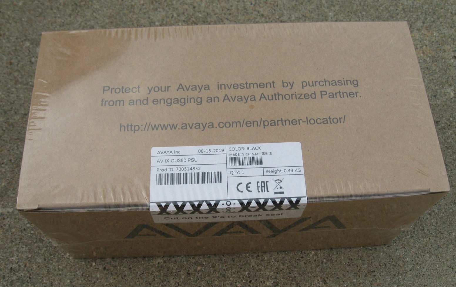 Avaya 700514852 AV IX CU360 PSU Collaboration Power Supply NEW sealed