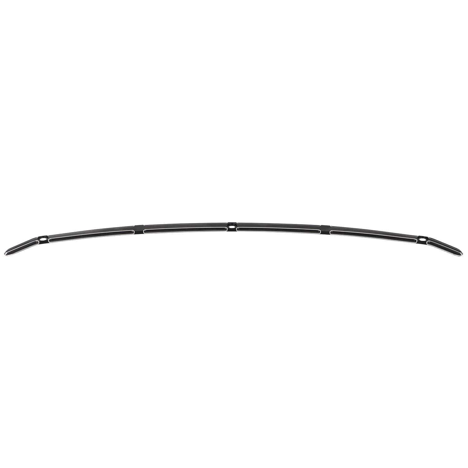 Black Cut Fairing Windshield Trim For Touring Electra Tri Glide FLHX Ultra 14-22