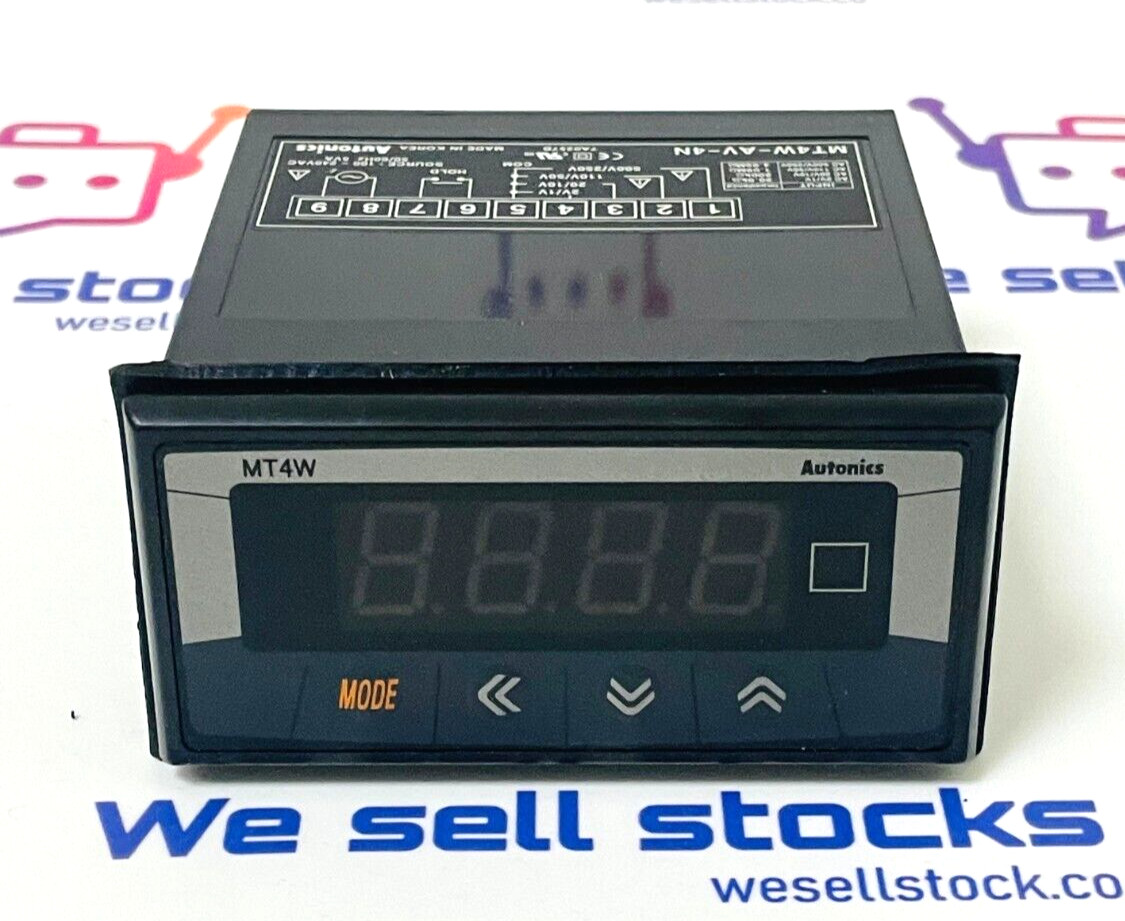 AUTONICS MT4W-AV-4N Digital Panel Meter