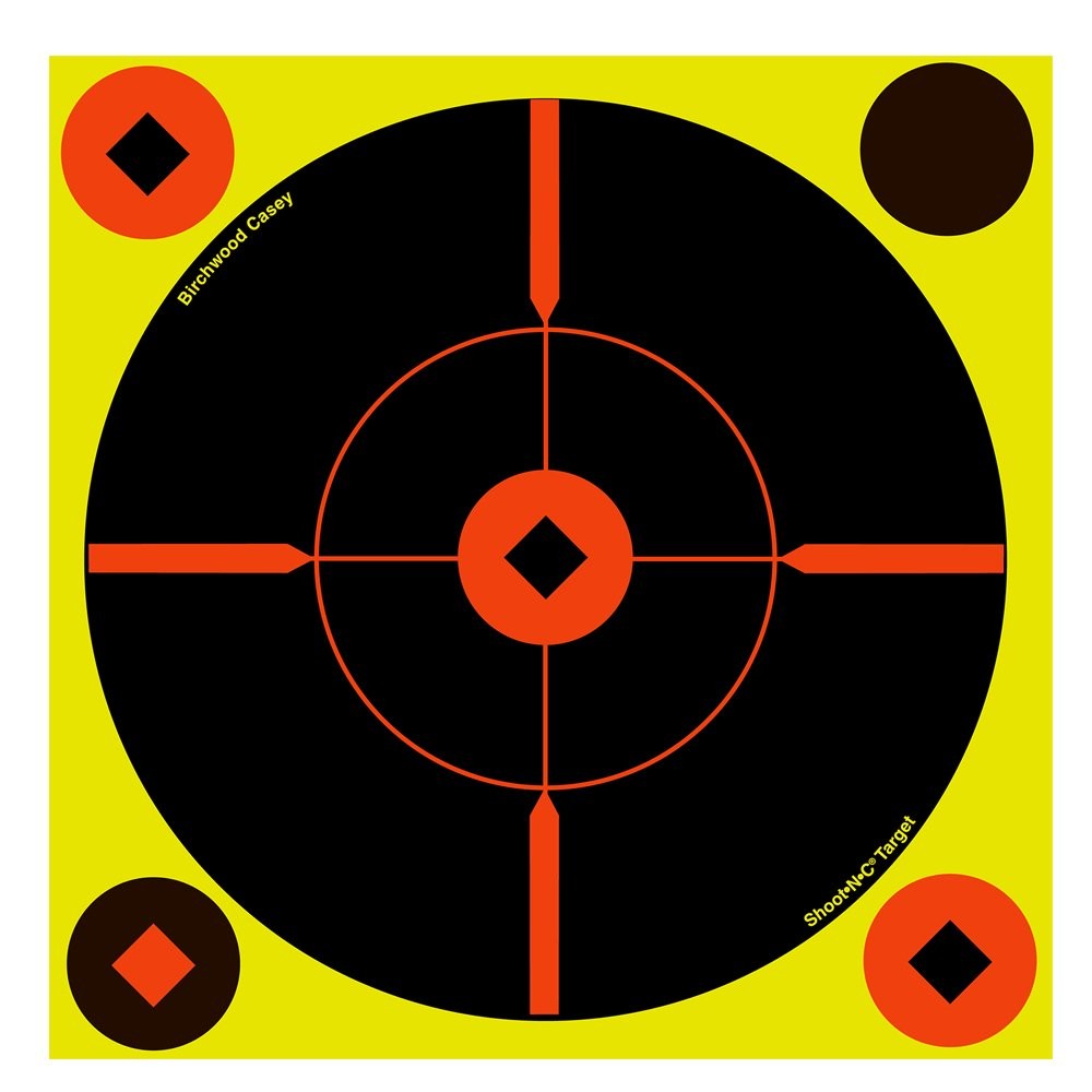 Birchwood Casey Shoot-N-C 8-Inch Round One Size, 8" - 50 Targers, 200 Pasters