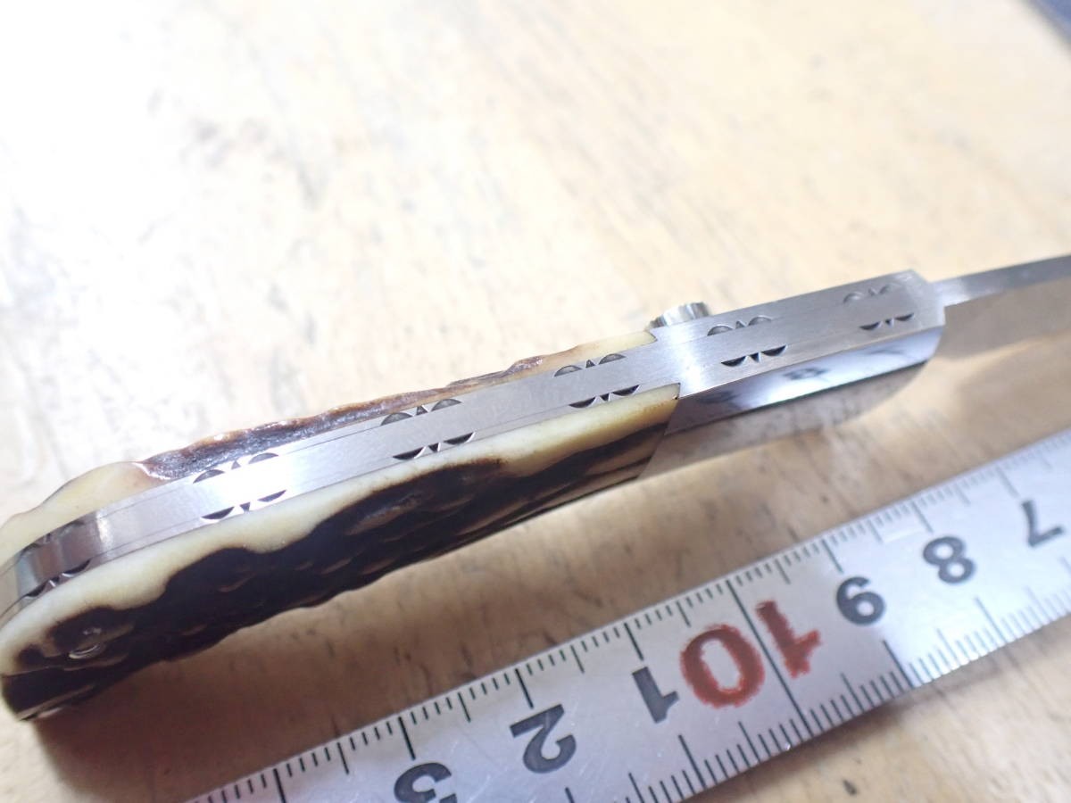 S.W Scott Sawby Custom Knives Folding Kinfe