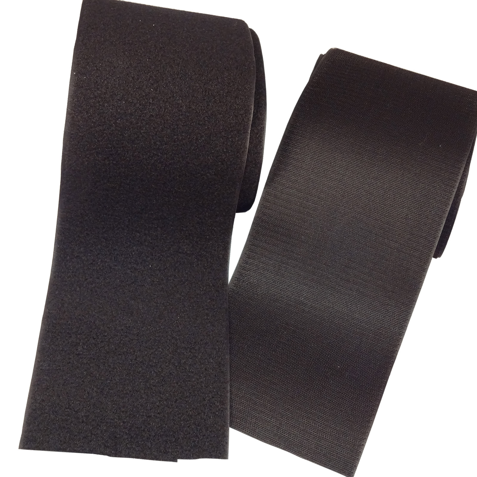 BLACK 6" Sew-on Hook & Loop Tape 5 Yards (15 Feet Foot Long) ~SHIPS FROM THE USA