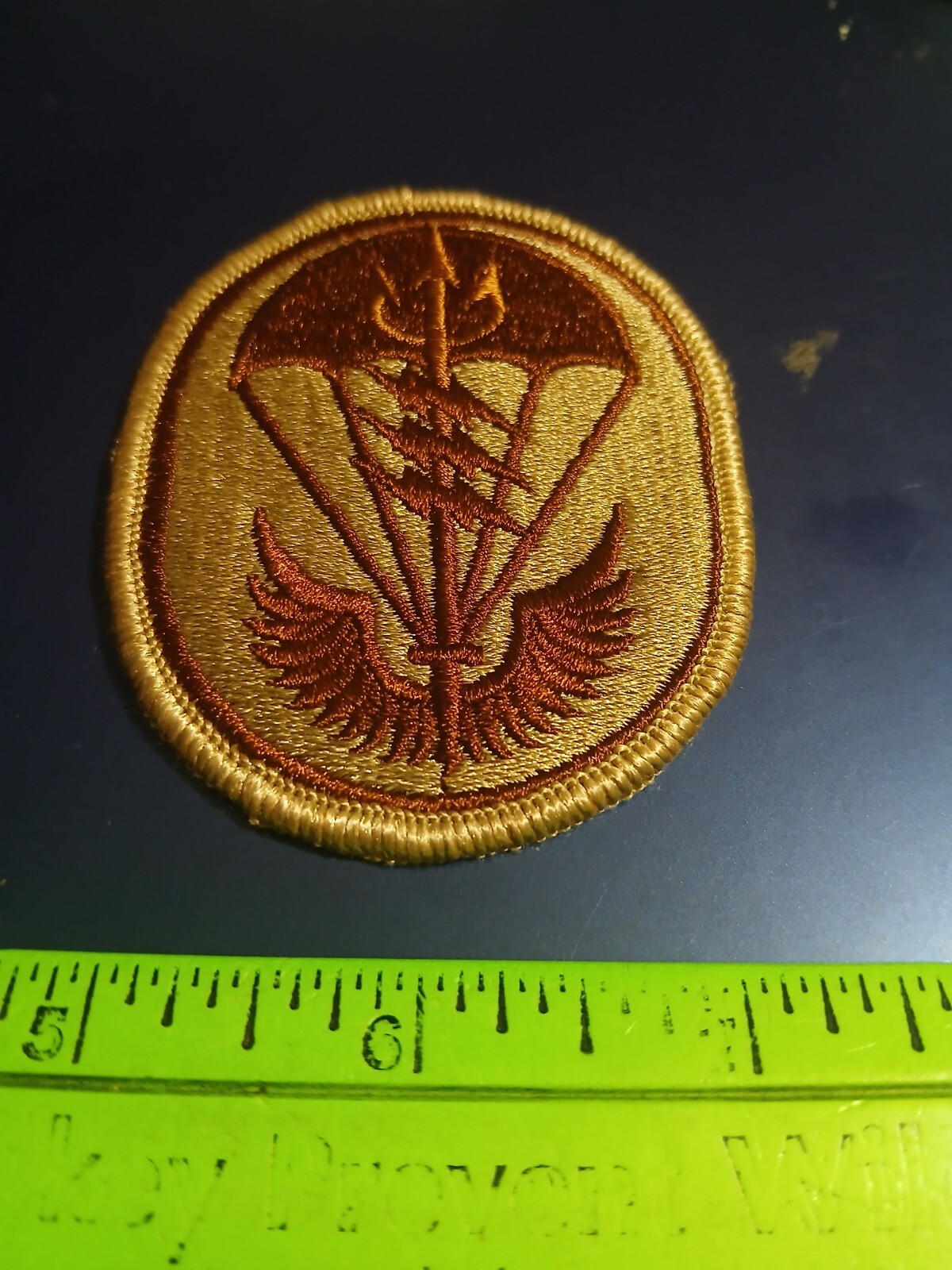 Patch- U S Army Desert SSI- Special Operations Command South (24-1749)